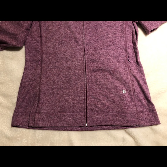 ** EVERYTHING $10 ** Purple athletic jacket - Picture 3 of 3